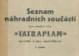 Příručky pro T600 / Tatraplán /