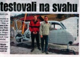 Tatra V855 - Snowmobile in press