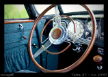 Tatra 87 - látkové čalounění / fabric upholstery