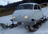 Tatra V 855 - Aerosaně /Aeroluge/ - na sněhu 26.2.2008