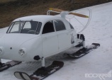 Tatra V 855 - Aerosaně /Aeroluge/ - na sněhu 26.2.2008