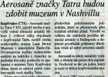 Tatra V 855 - Aerosaně /Aeroluge/ v novinách /in press/