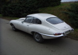 Jaguar E-type /White - 1965/