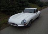 Jaguar E-type /White - 1965/