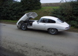 Jaguar E-type /White - 1965/