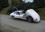 Jaguar E-type /White - 1965/