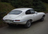 Jaguar E-type /White - 1965/