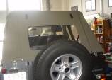 Land Rover Defender - úprava střechy