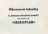Seznam náhradních součastí - T600 /Tatraplán/