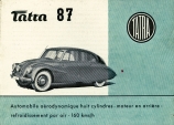 Leták TATRA 87