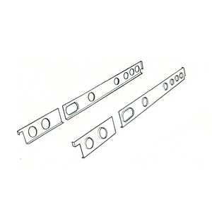 Tatra 603-1/2/3 - Sills struts