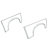 Tatra 603-1/2/3 - Rim panel front wing T603