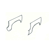 Tatra 603-1/2 - Rim panel rear wing T603