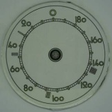 Tatra 600 - Clock lens