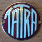 Tatra 600 - TATRA znak - zadního nárazníku