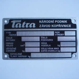 Tatra 603-1/2/3 - Tatra tag