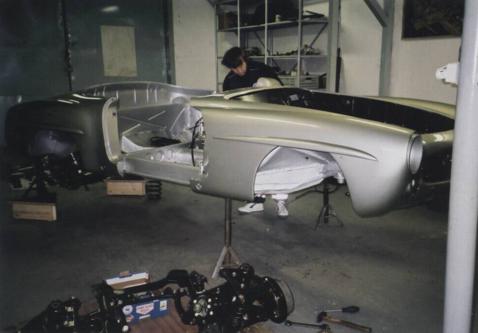 Renovation Mercedes Benz 190 SL