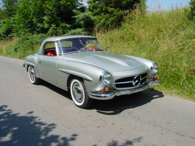 renovation Mercedes Benz 190 SL