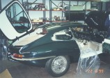 renovace - Jaguar E-type