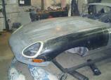 renovation - Jaguar E-type r. 1965